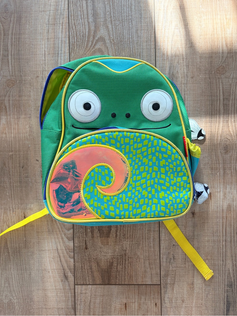 Skip Hop preschool Green Chameleon Kids Backpack